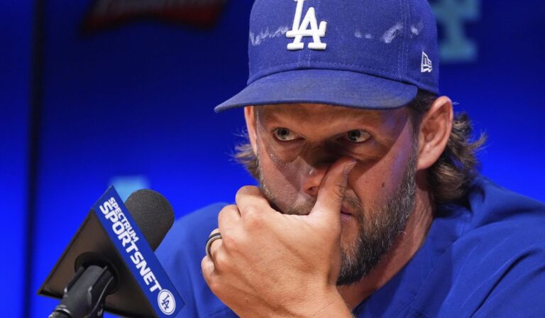 Clayton kershaw se despide tras 18 años con los dodgers