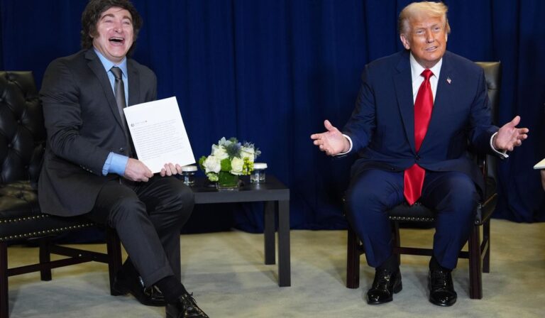 Trump afirma que argentina no necesita rescate, pero ee. uu.