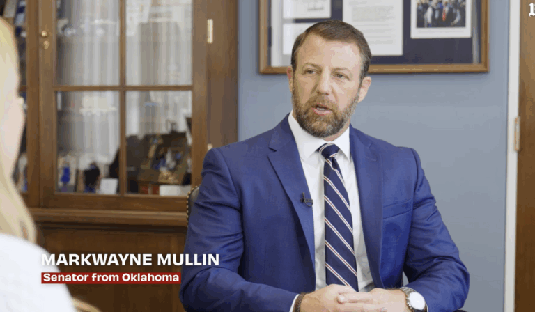 Senador markwayne mullin de oklahoma se une a alex swoyer