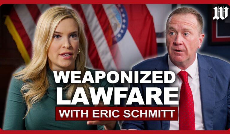Senador Eric Schmitt de Missouri se une a Alex Swoyer Senador Eric Schmitt de Missouri se une a Alex Swoyer