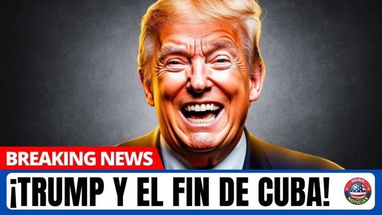 🚨 ¡TRUMP ANUNCIA EL FIN DEL RÉGIMEN EN CUBA! 🚨 “ESTÁ EN SUS ÚLTIMOS MOMENTOS”